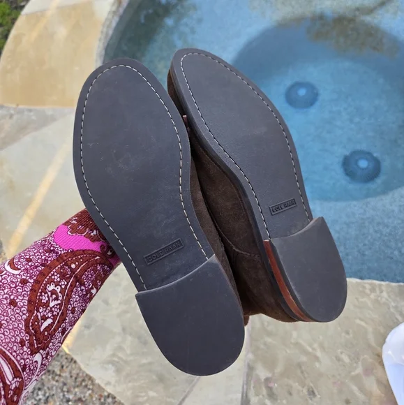 Cole Haan Ogden Stitch Chukka Boot Brown Suede C26393 Shoes 12M - Picture 4 of 10